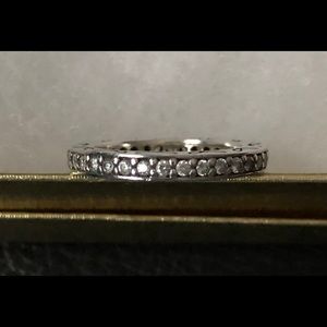 Pandora Eternity Band with Clear Zirconias